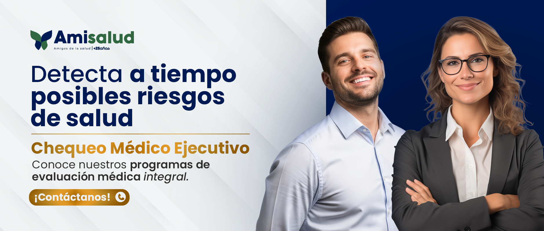 Chequeo Médico Ejecutivo - AMISALUD - Haz clic para contactarnos por WhatsApp